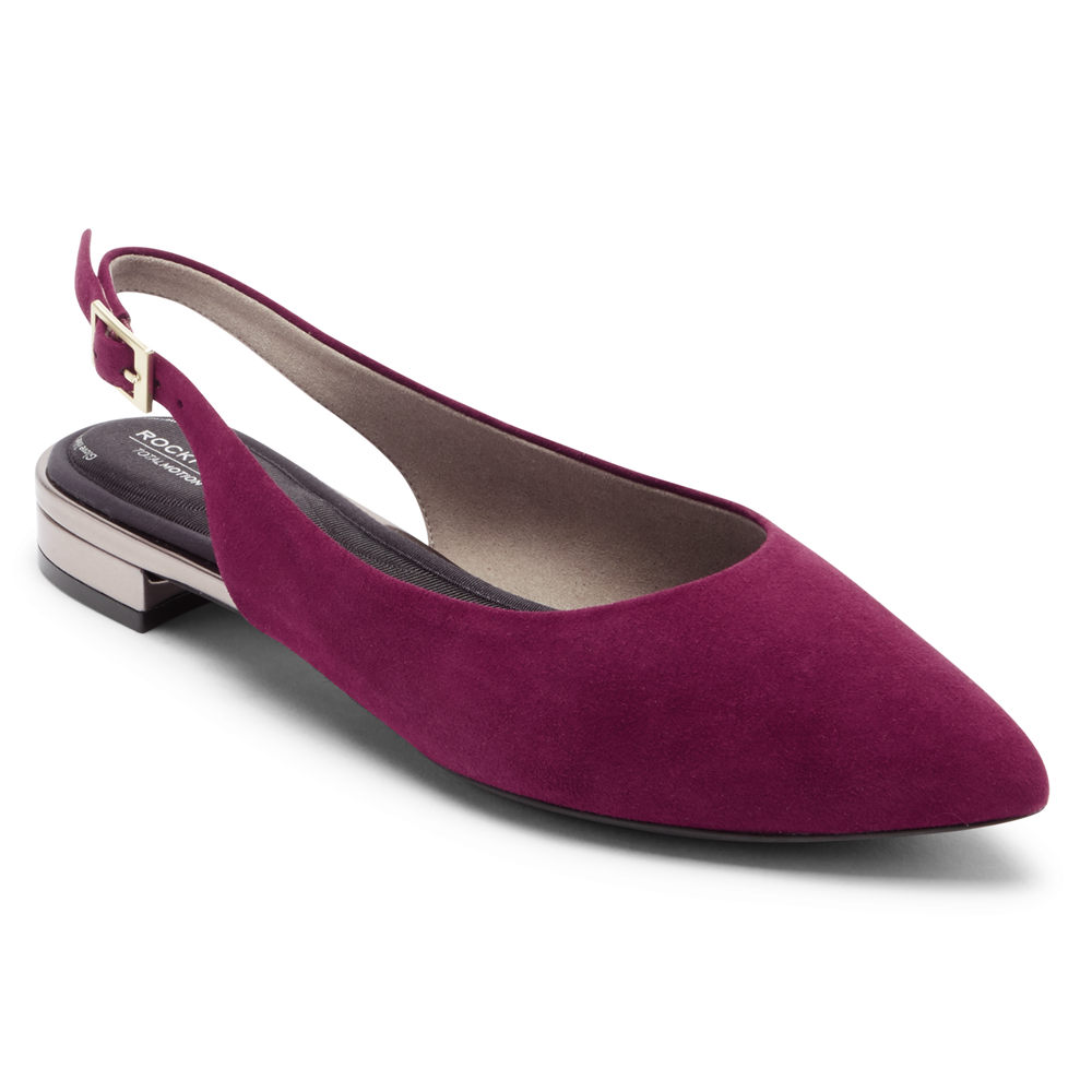 Rockport Singapore Womens Slingback - Total Motion Adelyn Pink - NL7204685